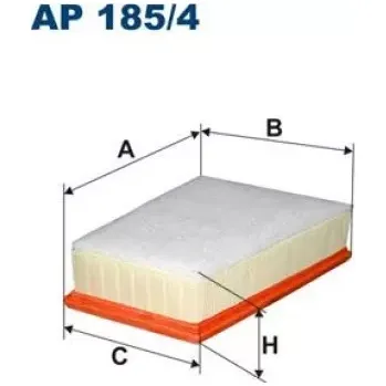 Vzduchový filtr FILTRON Vzduchový filtr AP 185/4