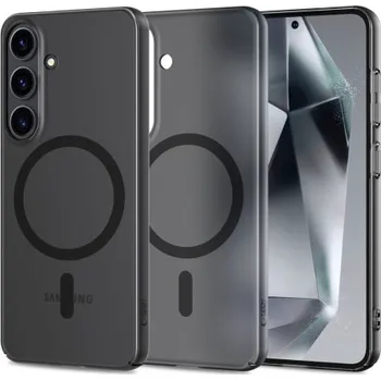 Pouzdro na mobilní telefon Tech-Protect | Tech-Protect MagSlim MagSafe kryt na Samsung Galaxy S25, černý