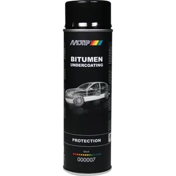 Odrezovač MOTIP bitumen černý nepřelakovatelný 500ml