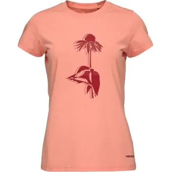 Dámské tričko Dámské triko Head NAHARA XL Lososová, Vínová