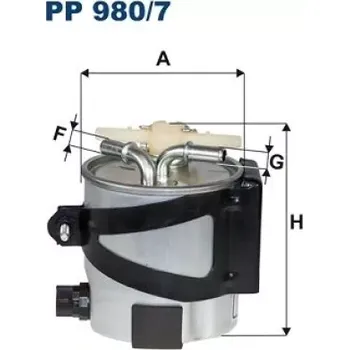 Palivový filtr FILTRON Palivový filtr PP 980/7