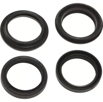 Těsnění pro motocykl simeringy (43x55x9,5/10,5 mm) + prachovky (43x55/59,7x4,6/14 mm) do př. vidlice, Tourmax