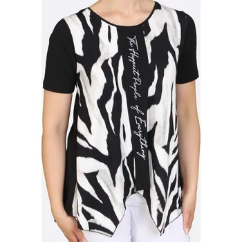 Dámská halenka Dámská halenka - tričko s cípy - v nadměrné velikosti 4137