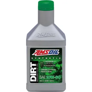 Motorový olej AMSOIL 10W-60 Synthetic Dirt Bike Oil 1 Quart / 946ML
