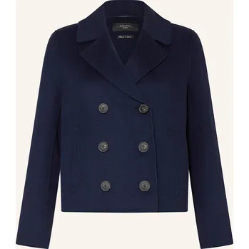 Dámský kabát Weekend Max Mara Dámský Caban Kabát Taglio, tmavě modrá, 44