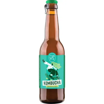 Limonáda Manaroots Kombucha citrónová tráva 12 x 0,33l