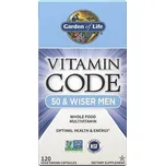 Garden of life Garden of Life Vitamin Code RAW Men 50 - pro muže po padesátce - 120 kapslí