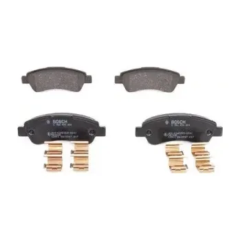 Brzdová destička BOSCH Sada brzdových doštiček 0 986 494 604