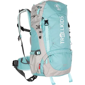 Dětský batoh DĚTSKÝ ROSTOUCÍ TURISTICKÝ BATOH TROLLKIDS 30 L, TROLLTUNGA PACK, MINT