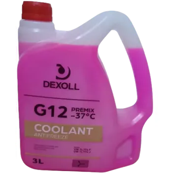 Nemrznoucí směs do chladiče Dexoll Antifreeze Coolant Premix G12 - 3L