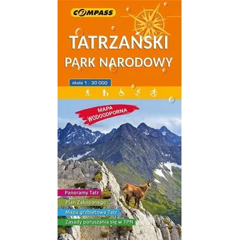 Cestování Mapa wodoodoprna - Tatrzański PN 1:30 000 - Praca zbiorowa