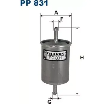 Palivový filtr FILTRON Palivový filtr PP 831