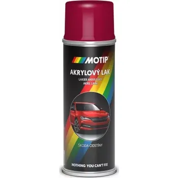 Silikonový sprej MOTIP Škoda červená malina (VW-7G7G) 200ml
