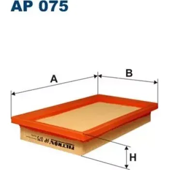 Vzduchový filtr FILTRON Vzduchový filtr AP 075