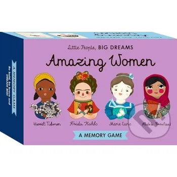 Doplněk ke knize Little People, BIG DREAMS Amazing Women Memory Game - Maria Isabel Sanchez Vegara Kaddo