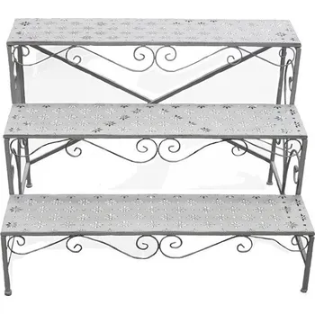 Úložný box Kovový stojan na květiny K3684-01