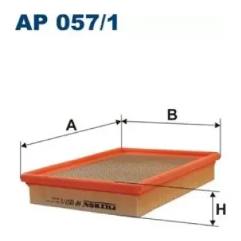 Vzduchový filtr FILTRON Vzduchový filtr AP 057/1