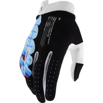 Moto rukavice S100 rukavice ITRACK, 100% - USA (černá, vel. M)