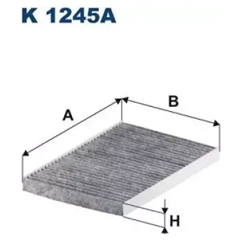Kabinový filtr FILTRON Kabinový filtr K 1245A