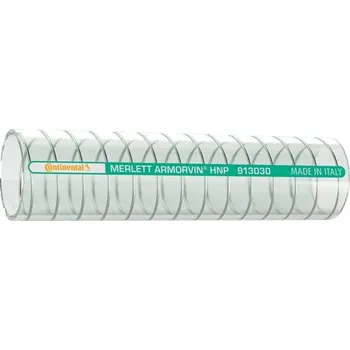 Zahradní hadice MERLETT 35/44 SPIROTEC METAL - tlakosací hadice pro kapaliny -5/+65°C