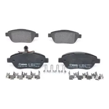 Brzdová destička BOSCH Sada brzdových doštiček 0 986 424 596