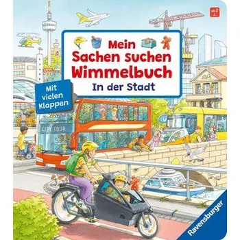 První čtění Mein Sachen suchen Wimmelbuch: In der Stadt - Gernhäuser, Susanne