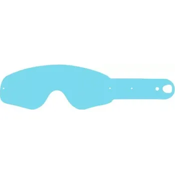 Příslušenství k helmě na motorku slídová páska plexi pro brýle OAKLEY řady CROWBAR, Q-TECH (10 vrstev v balení, čiré)