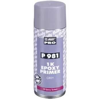 Barva ve spreji HB BODY P981 1K epoxydový základ ve spreji šedý 400ml