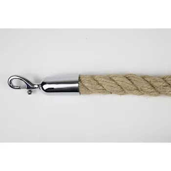 Lany Koncovka na lano stříbrná