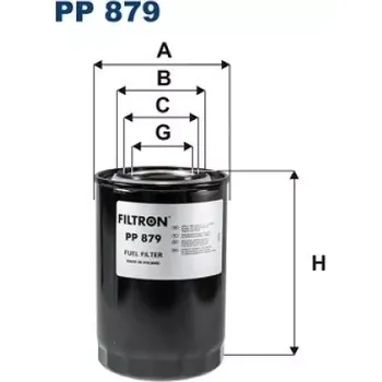 Palivový filtr FILTRON Palivový filtr PP 879