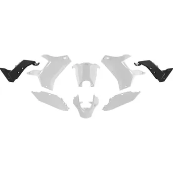 sada plastů YAMAHA Tenere, RTECH (bílo-černá, 5 dílů)