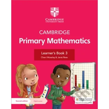 Cizí jazyk Cambridge Primary Mathematics Learner's Book 3 with Digital Access (1 Year) - Cherri Moseley, Janet Rees Cambridge University Press