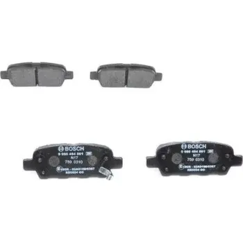 Brzdová destička BOSCH Sada brzdových doštiček 0 986 494 861