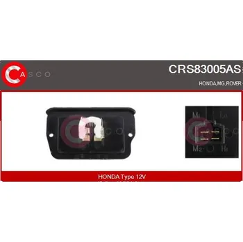 Řídící jednotka CASCO Odpor, vnitřní tlakový ventilátor CRS83005AS