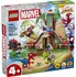 Stavebnice LEGO LEGO Marvel 11200 Spidey, Gobby a raptoří bitva na základně na stromě