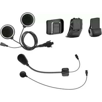 Interkom na motorku držák na přilbu s příslušenstvím pro headset 10C/10C PRO/10C EVO, SENA