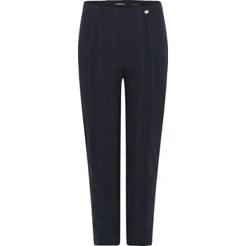 Kalhotky Dámské letní kalhoty dlouhé (s proužkovaným efektem) v nadměrné velikosti 2543