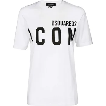 Pánské tričko DSQUARED2 ICON T-SHIRT White Velikost: S