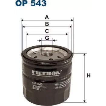 Auto-moto FILTRON Olejový filtr OP 543