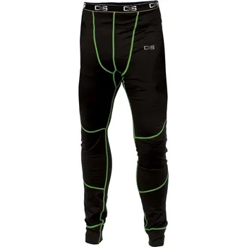 Pánské termo spodky REWARD , pánske funkčné spodky , čierno-zelené Velikost: XXXL