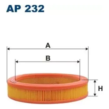 Vzduchový filtr FILTRON Vzduchový filtr AR 232