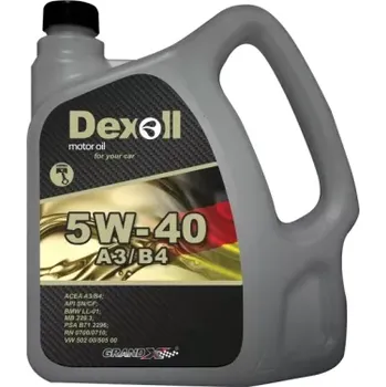 Motorový olej Dexoll 5W-40 A3/B4 5L
