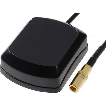Autoanténa JC ANTENNA GPS anténa vnitřní SMB-A zástrčka přímý kabel 5m magnet