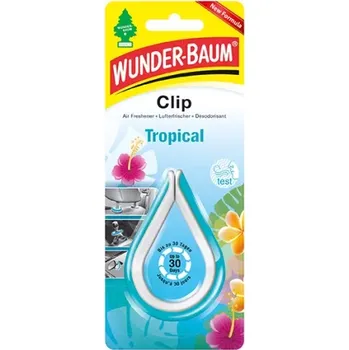 WUNDER-BAUM Clip Car Air Freshener - Tropical