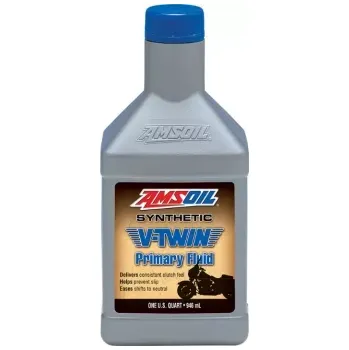 Převodový olej AMSOIL Synthetic V-Twin Primary Fluid 1 Quart / 946 ml