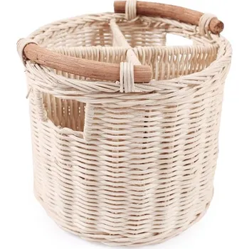 Příborník do zásuvky Ratanový košík na příbory Cacero