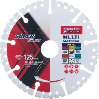 Řezný kotouč Kotouč diamantový univerzální 125x1,5mm FESTA INDUSTRY