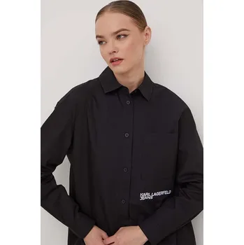 Pánská košile KARL LAGERFELD JEANS KLJ SHIRT KOŠILE 101 Velikost: XS