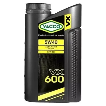 Motorový olej YACCO VX 600 5W-40 1L