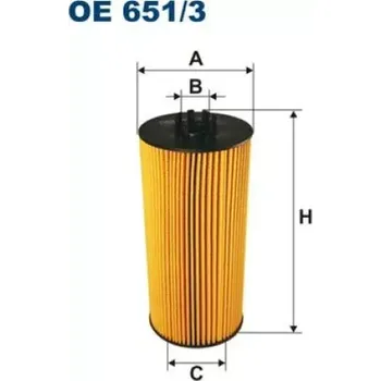 Olejový filtr FILTRON Olejový filtr OE 651/3